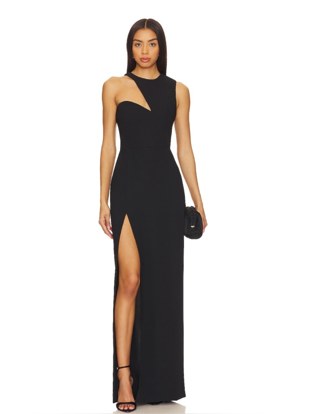 Amanda Uprichard X REVOLVE Gilda Gown in Black XS